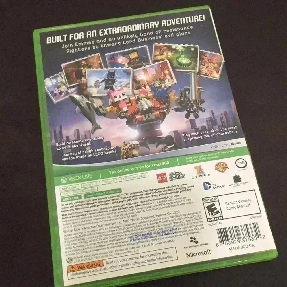 Xbox LEGO Movie video game